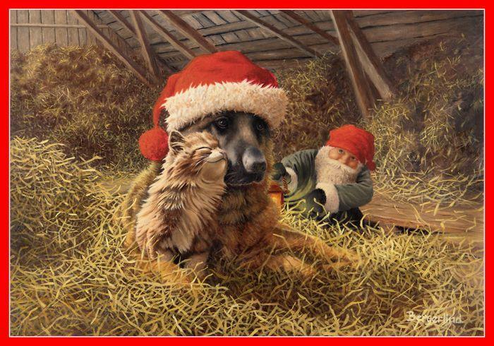 Cartel de navidad, 50 x 35 cm, Jan Bergerlind