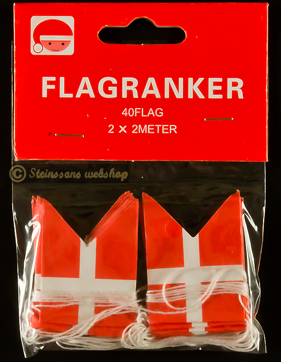 Flaggirlang - Ruotsi, Norja,Suomi Tanska liput - 6