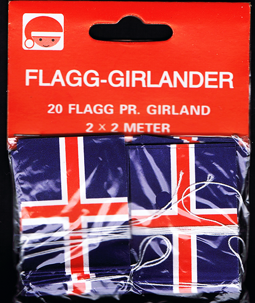 Flaggirlang - Ruotsi, Norja,Suomi Tanska liput - 10