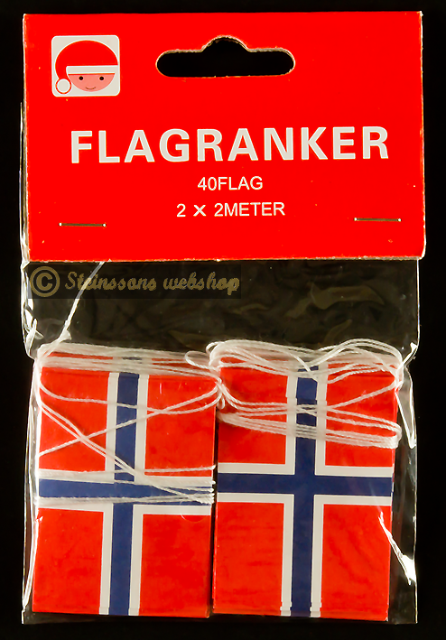 Flaggirlang - Ruotsi, Norja,Suomi Tanska liput - 4