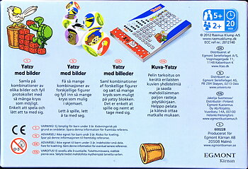 Bamse Björn (Rasmus Klump)  Yatzy spill