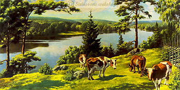 Stor bonad. - Anders Olsson,  1960 - lehdistö