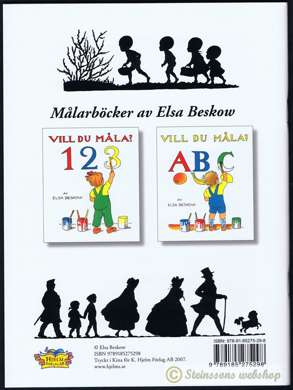Malebok - Putte i haven av Elsa Beskow - 2