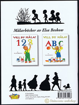 Värityskirja - Putte On jäämistöstä,  Elsa Beskow