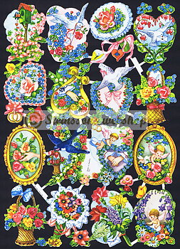 Blommor,änglar,duvor