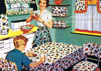 Vintage 50s, postcard with address bar at the back