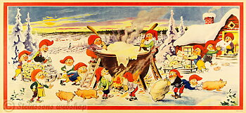 joulua juliste - 1940talet Nils Klarqvist