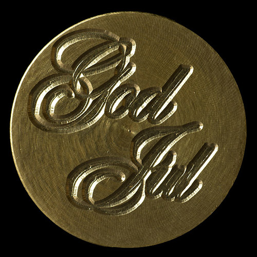 Stort seglstempel (blandede motiver) - 16