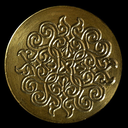 Stort seglstempel (blandede motiver) - 4