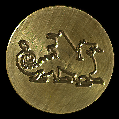 Stort seglstempel (blandede motiver) - 8