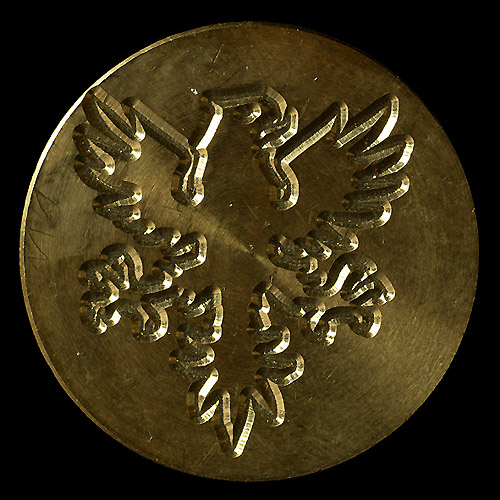 Stort seglstempel (blandede motiver) - 10