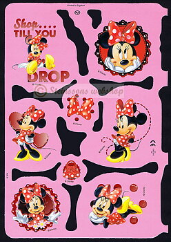 Minnie Mus Egmont ark nr 09 metalic