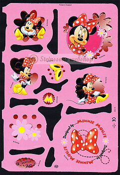 Minnie Mus Egmont ark nr 10 metalic