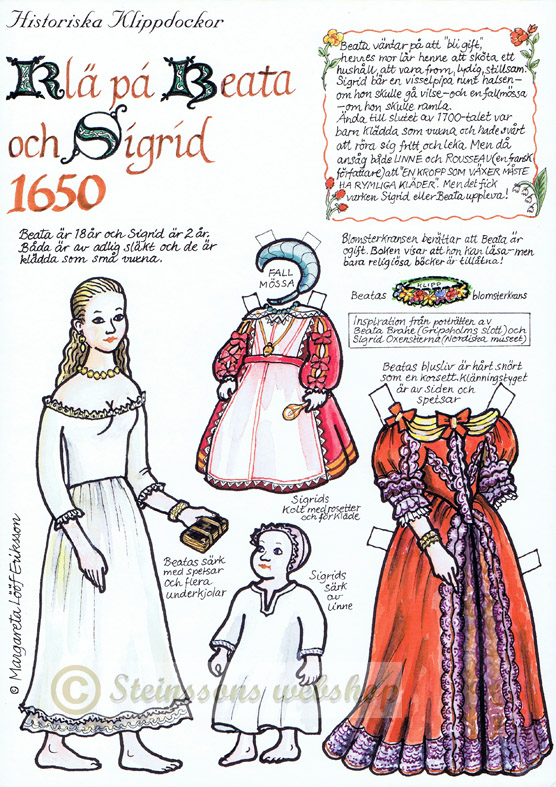 Beata & Sigrid år anno 1650
