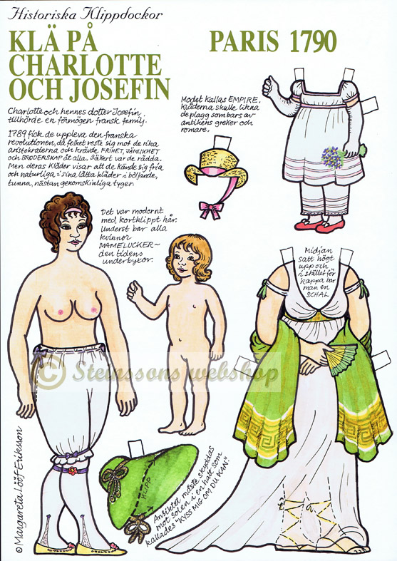 Charlotte & Josefin år anno 1790