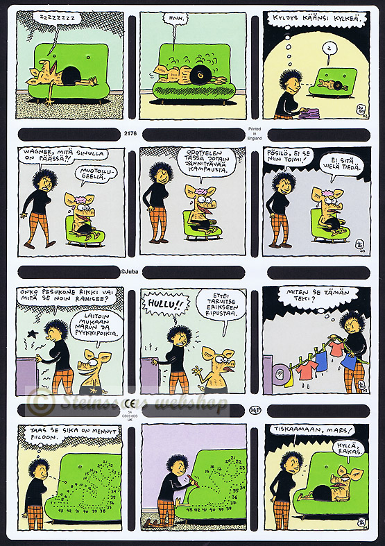 MPL2176 Viivi and Wagner, finnish cartoons