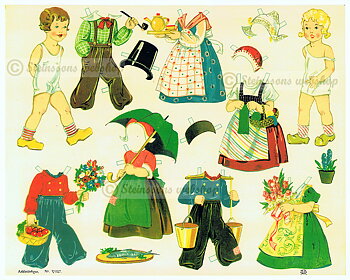 Klippdocksark-arkki motiiveja 1925