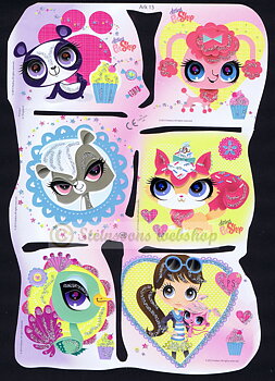 Littlest Pet Shop, Egmont ark nr 15 glitter