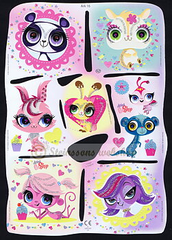 Littlest Pet Shop, Egmont ark nr 16 glitter