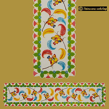 Tipical swedish tablecloth paper