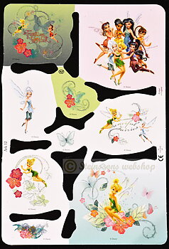 Disney Fairies, Egmont ark nr 12 glitter