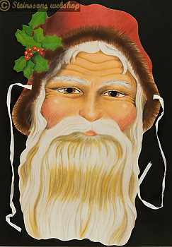 Julenisses ansiktsmaske 