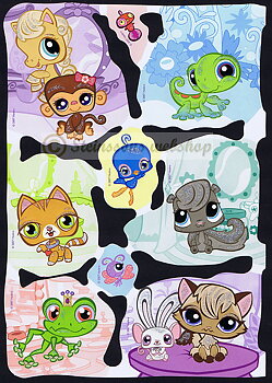 Littlest Pet Shop,kimalteiset