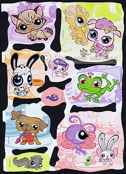 Littlest Pet Shop,kimalteiset