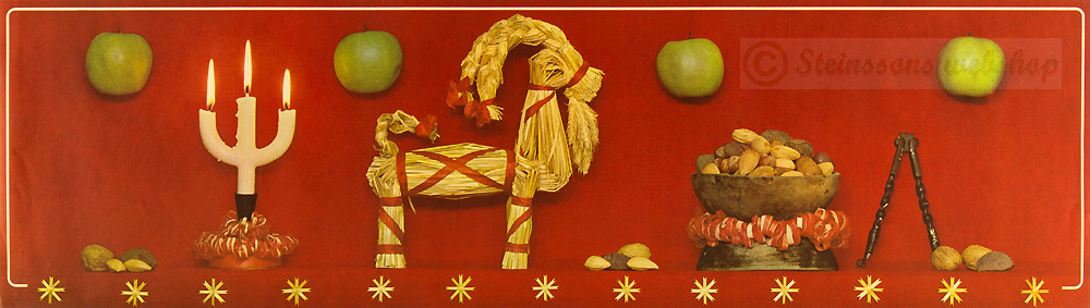 Traditional Scandinavian christmas poster 1970- 