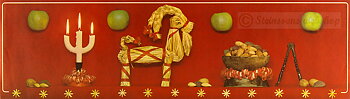 Traditional Scandinavian christmas poster 1970- 