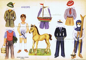 Anders, Klippdocksark-arkki motiiveja 1940