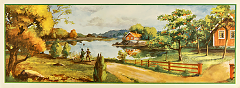 Liten bonad - 1940talet
