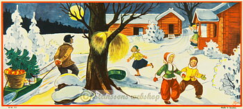 Liten bonad - Granen besiktigas 1950talet AJN