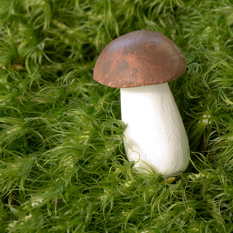 Håndlavede keramiske svampe julepynt - 4