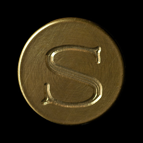 Seglstempel (bokstaver i en rett stil) - 20