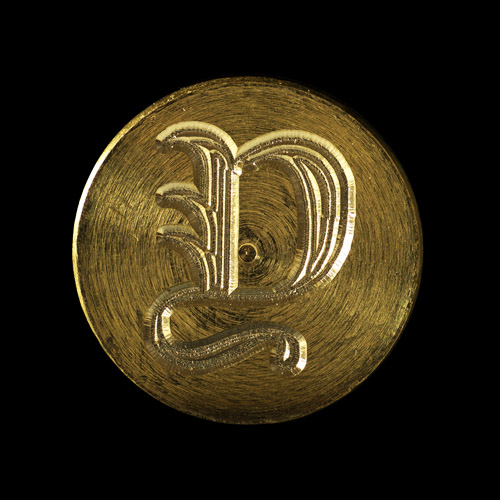 Siegelstempel (Buchstaben im alten Stil) - 26