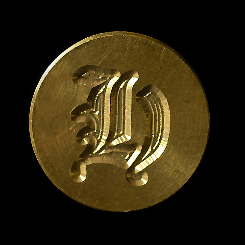 Siegelstempel (Buchstaben im alten Stil) - 9