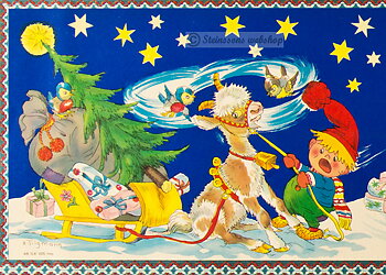 Julfris, Tomtenissar i farten, 1960talet av A.Tilgmann
