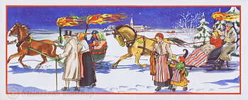 Liten bonad - Julottefärd 1950talet