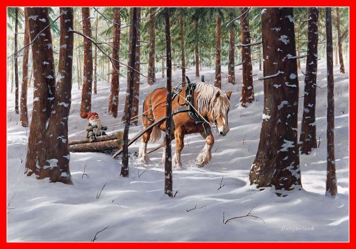 Julebonad, 50 x 35 cm, Jan Bergerlind