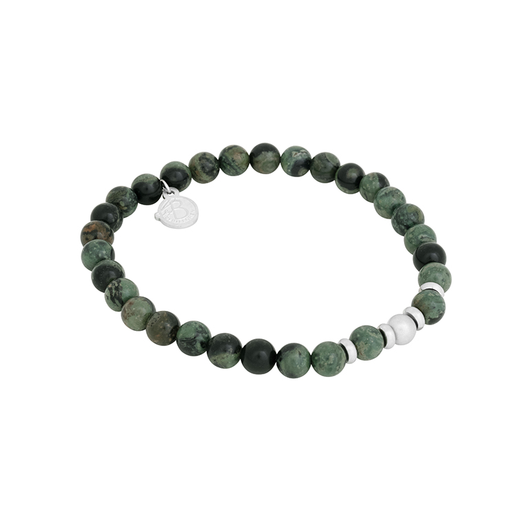 Armband grön galaxy stone