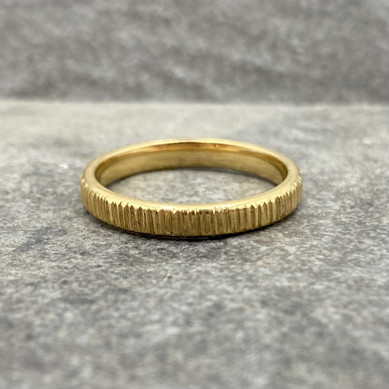 Ring RaffleMe handgjord yta guld 18 karat 