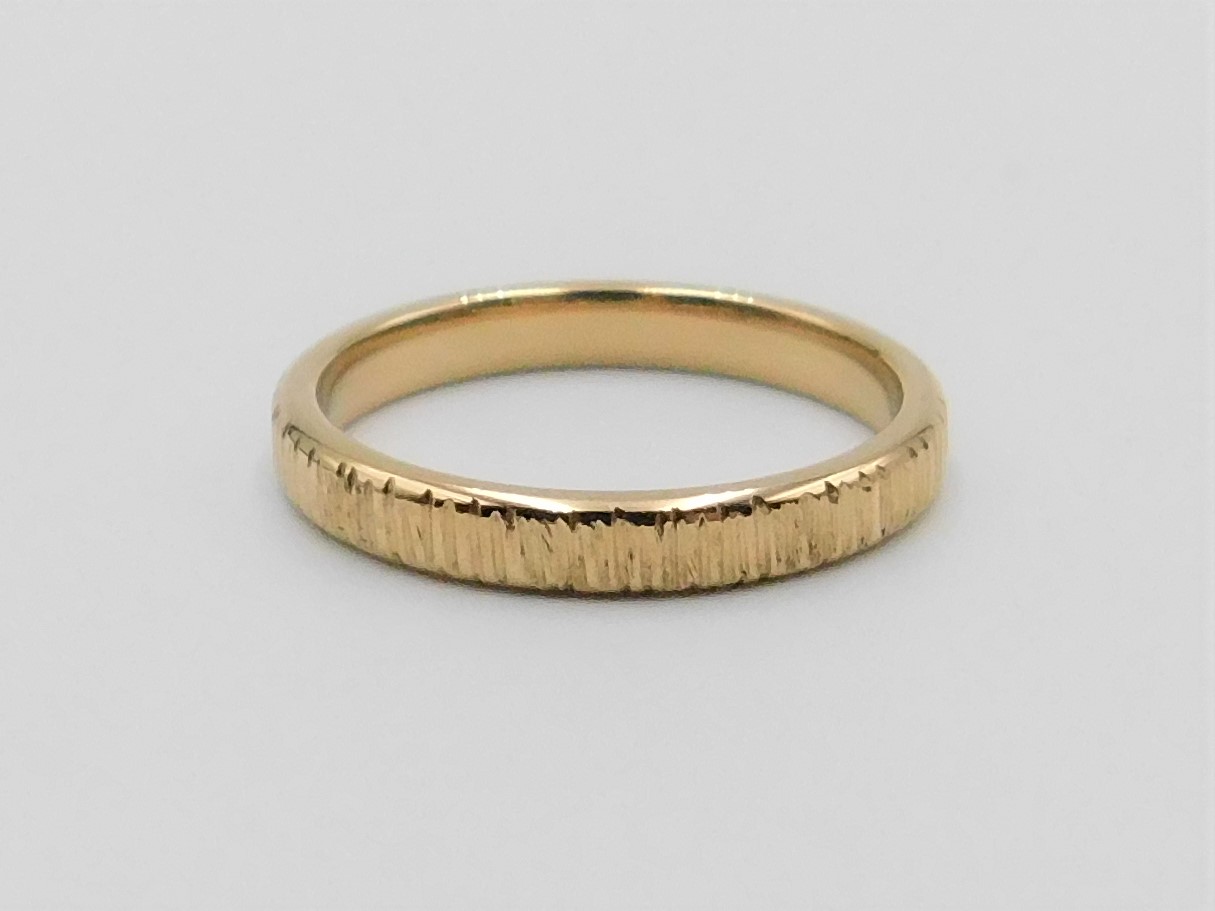 Ring RaffleMe handgjord yta guld 18 karat  - 4