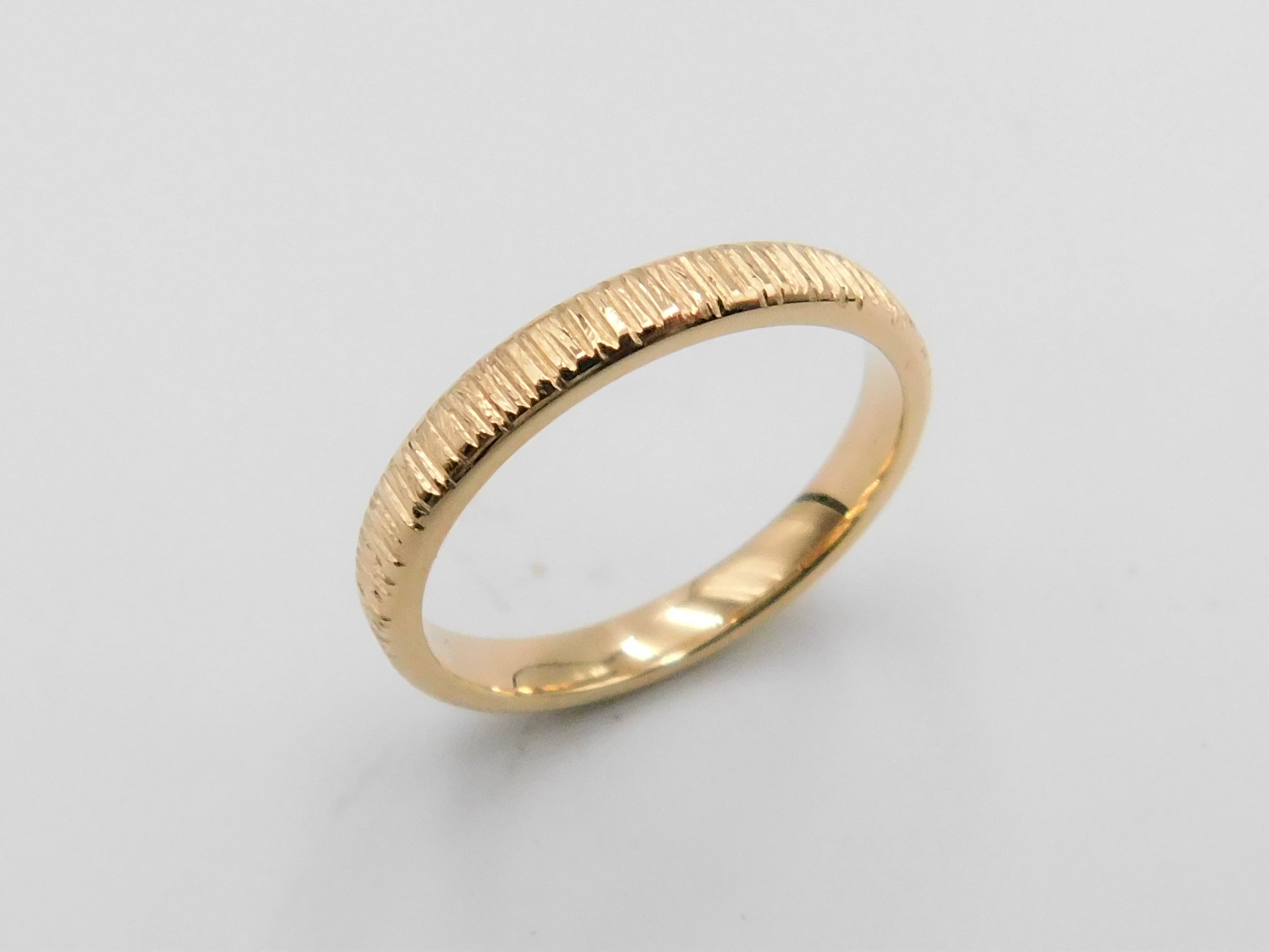 Ring RaffleMe handgjord yta guld 18 karat  - 3