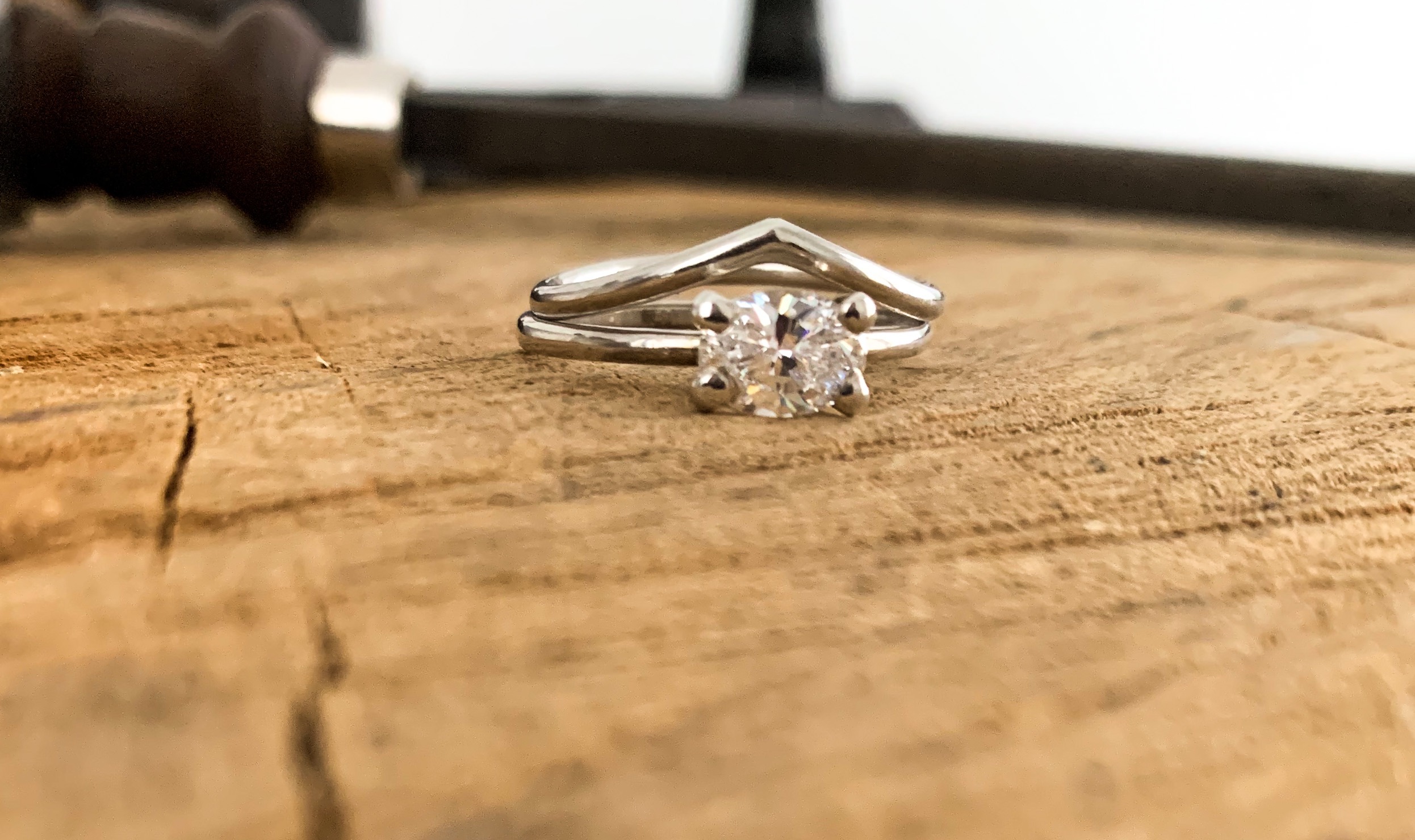 Ring Ivy handgjord guld 18 karat 