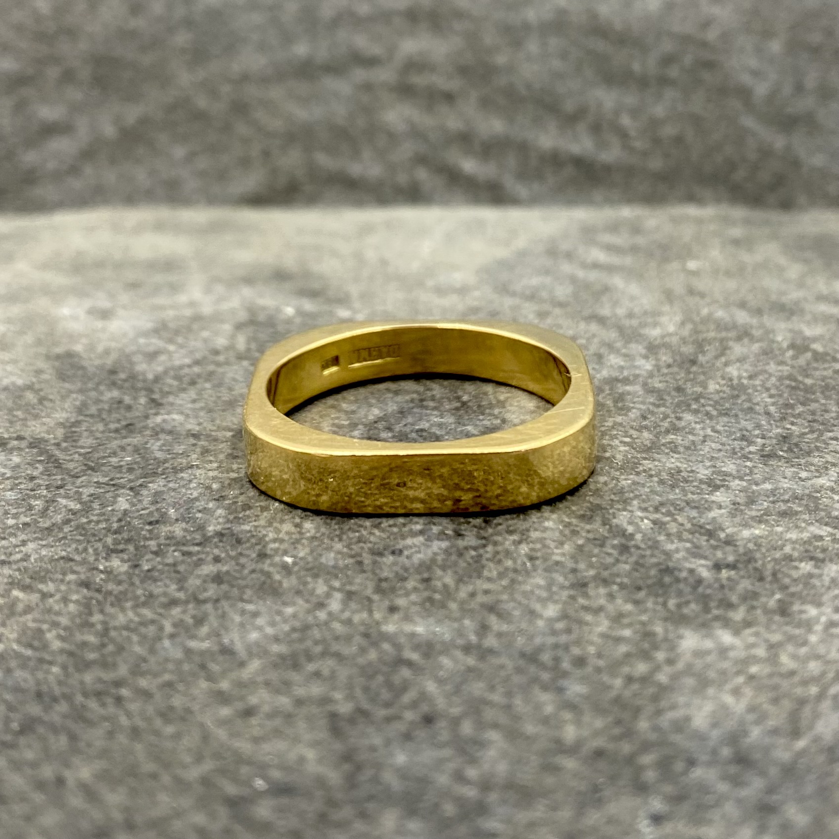 Ring BareSquare handgjord guld 18 karat - 4