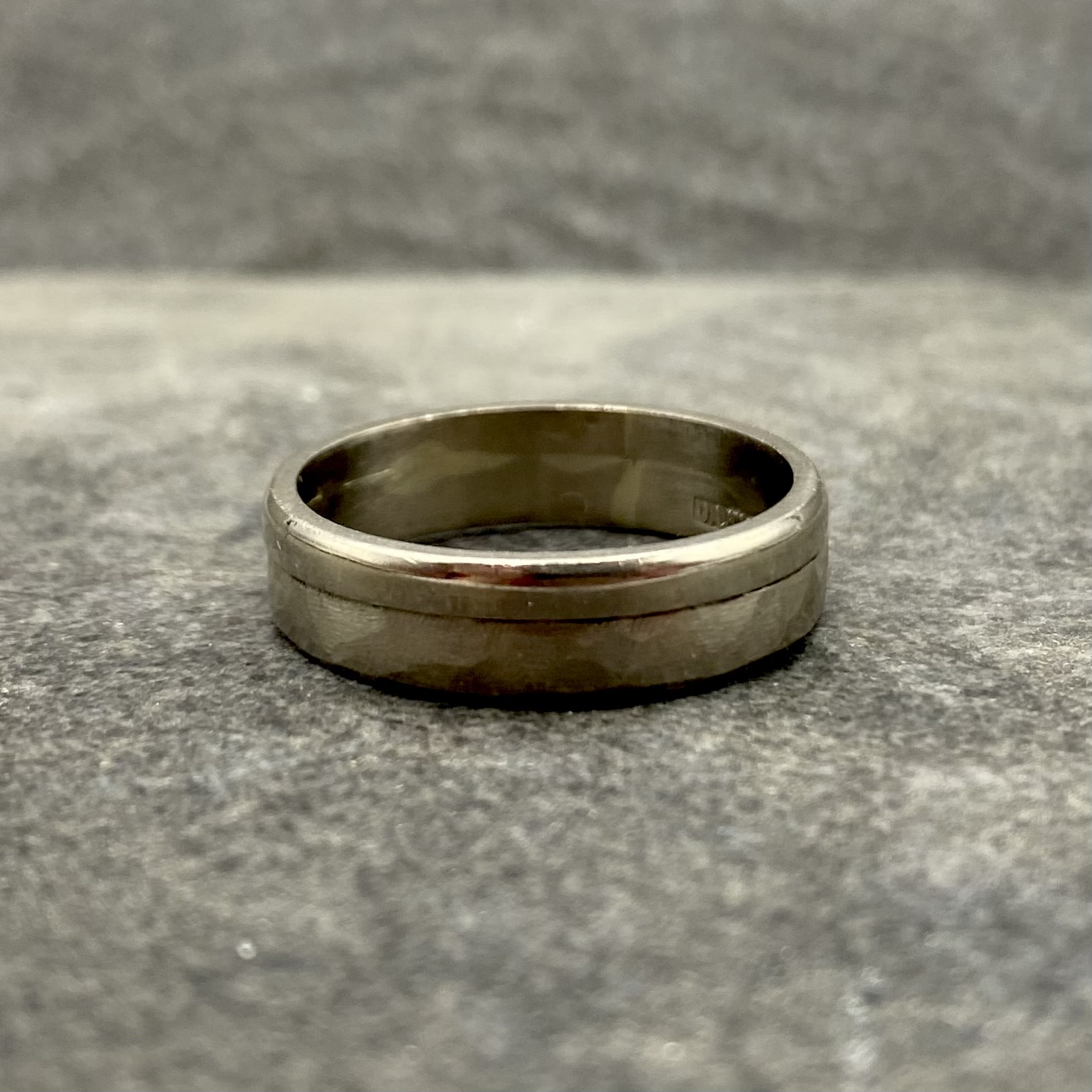 Ring Roughly handgjord vitguld 18 karat - 3