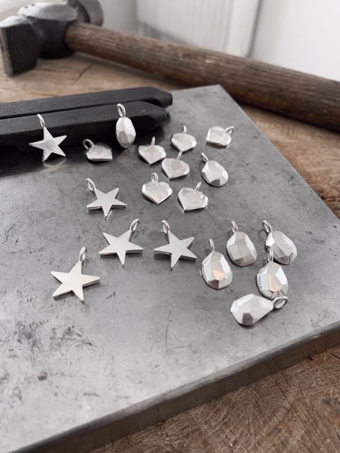 Hänge Älskad stjärna 9 mm silver  - 4