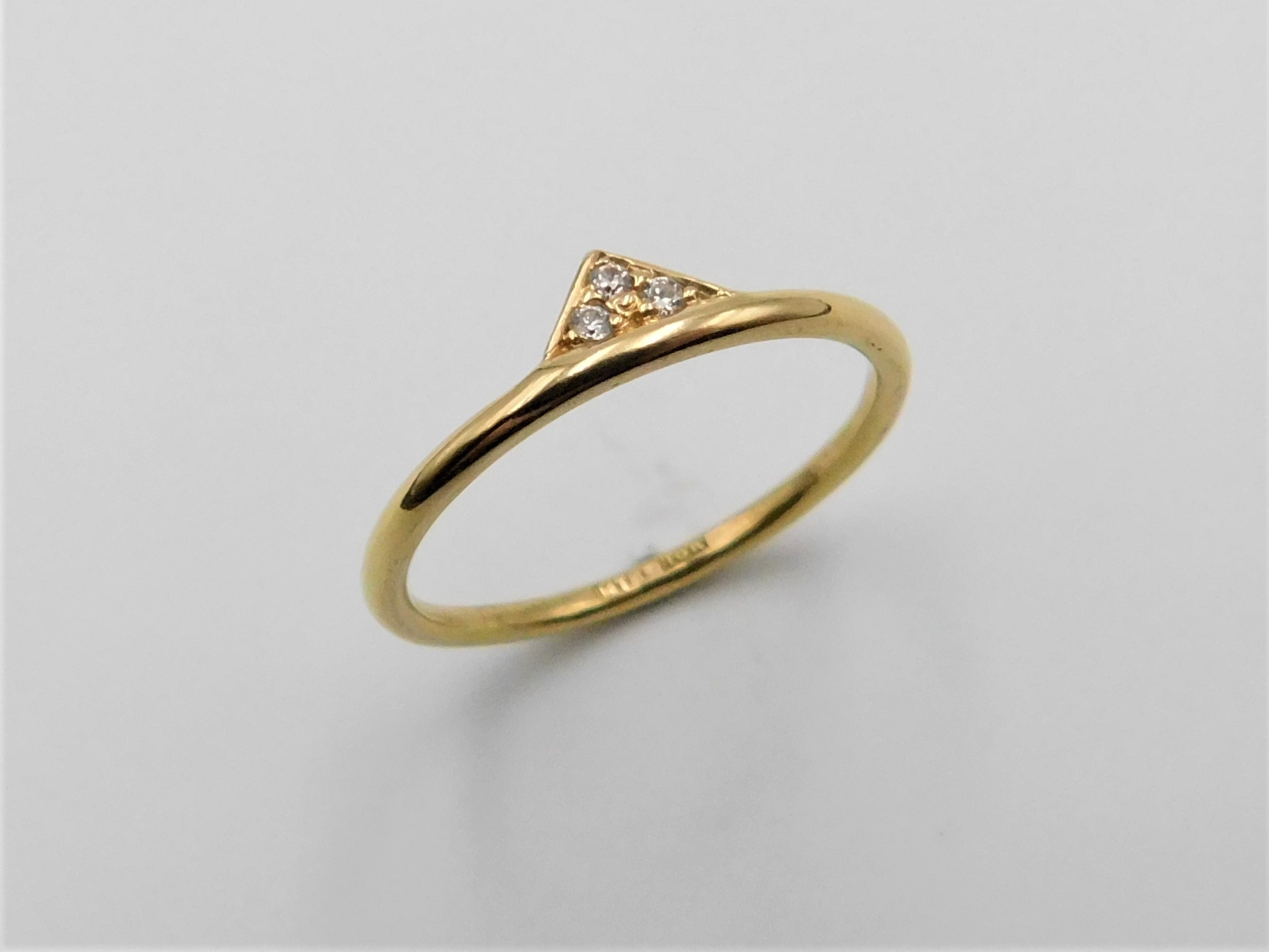 Ring Liv handgjord guld 18 karat 