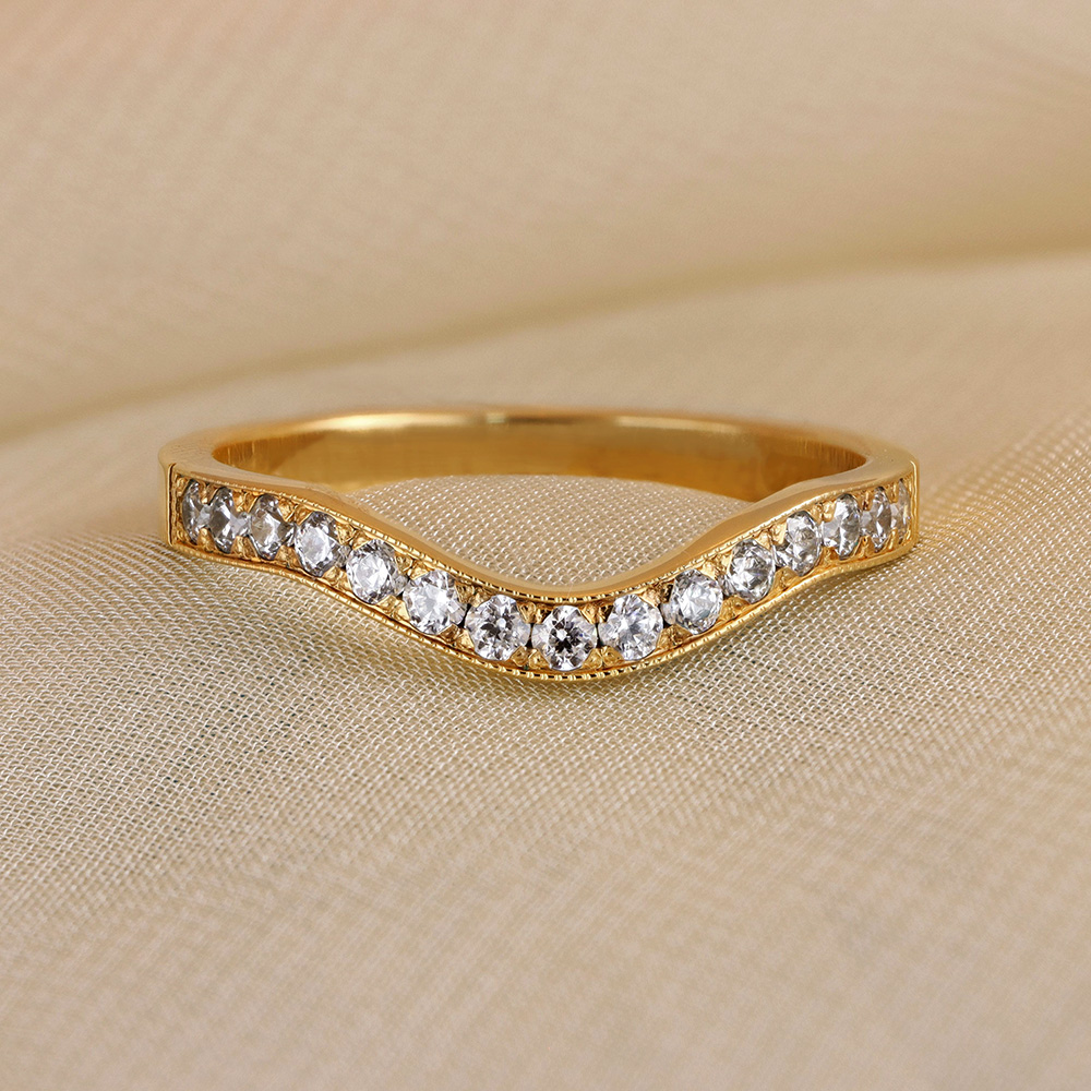 Ring Aurora diamanter guld 18 karat
